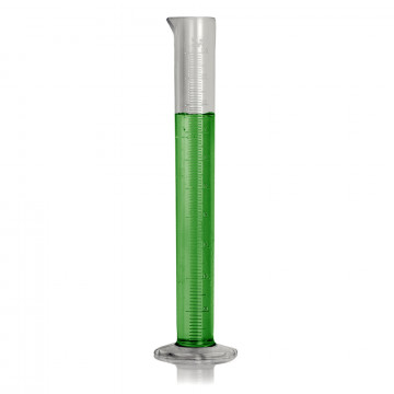 Bel-Art 100ml Clear TPX® Graduated Cylinder; 1.0ml Graduation