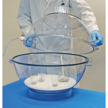 Bel-Art Techni-Dome Polycarbonate Vacuum Desiccator; 2.3 cu. ft.
