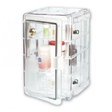 Bel-Art Secador® Clear 4.0 Gas-Purge Desiccator Cabinet; 1.9 cu. ft.