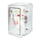 Bel-Art Secador® Clear 4.0 Gas-Purge Desiccator Cabinet; 1.9 cu. ft.