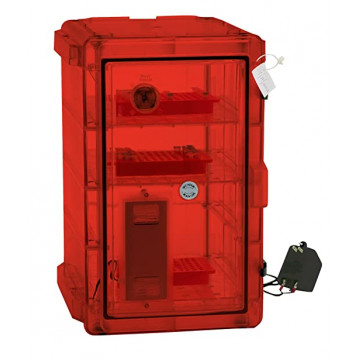 Bel-Art Secador® Vertical Profile Amber 4.0 Auto-Desiccator Cabinet; 230V, 1.9 cu. ft.