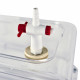 Bel-Art Secador® Polystyrene Mini Gas-Purge Desiccator Cabinet; 0.31 cu. ft.