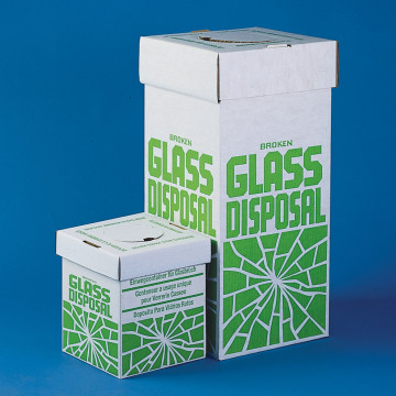 Bel-Art Cardboard Disposal Cartons for Glass; Floor Model (Pack of 6)