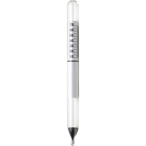 Bel-Art H-B DURAC 0.890/1.000 Specific Gravity and 10/25 Degree Baume Dual Scale Hydrometer for Liquids Lighter Than Water