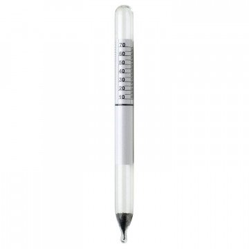 Bel-Art H-B DURAC 0.790/0.900 Specific Gravity and 24/45 Degree Baume Dual Scale Hydrometer for Liquids Lighter Than Water
