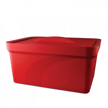 Bel-Art Magic Touch 2™ High Performance Red Ice Pan; 9.0 Liter Maxi Model, With Lid