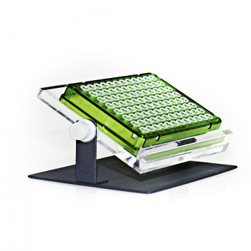 Bel-Art Adjustable Microplate Tilting Stand; 4½ x 6½ x 2¼ in.