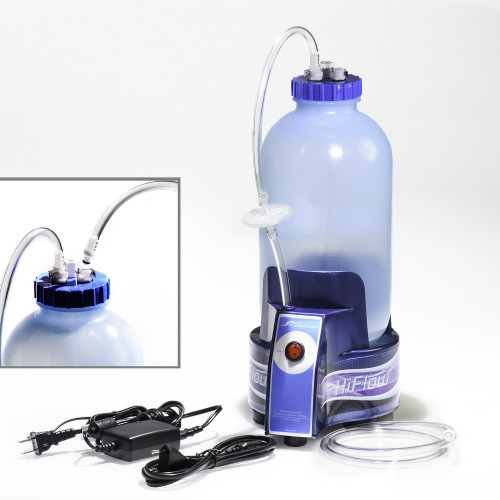 Bel-Art HiFlow Vacuum Aspirator Collection System, 1.0 Gallon Bottle with Pump