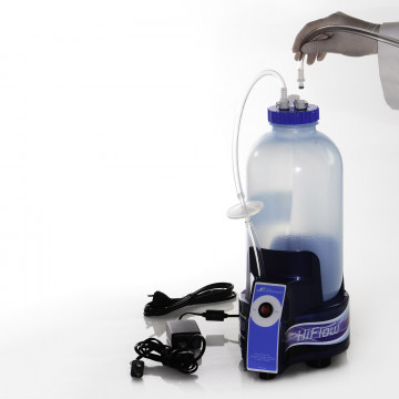 Bel-Art HiFlow Vacuum Aspirator Collection System, 1.0 Gallon Bottle with Pump