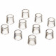 Bel-Art Sterile Cloning Cylinders; 8.5mm Top x 9.5mm Bottom O.D., Plastic (Pack of 50)