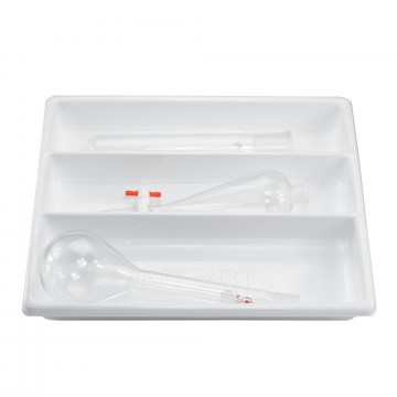 Bel-Art Lab Drawer 3 Compartment Tray; 14 x 17½ x 2¼ in.