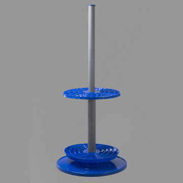 Bel-Art Rotary Pipette Stand; 94 Places, Polypropylene