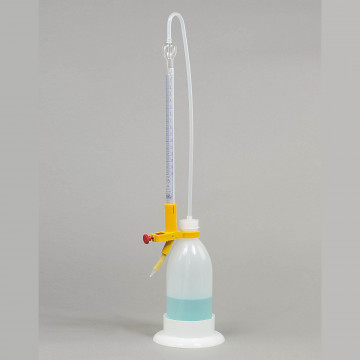 Bel-Art Glass 15ml Automatic Burette; 500ml Reservoir