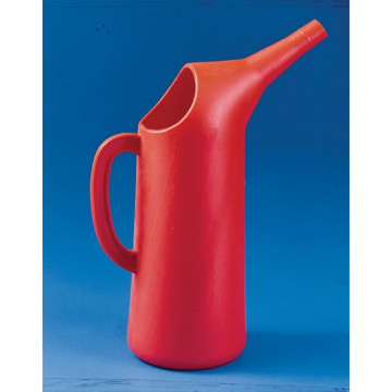 Bel-Art Closed 2 Liter Polypropylene Spout Pouring Pitcher