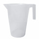 Bel-Art Tall Form 3000ml Polypropylene Graduated Pitcher; 50ml Graduation