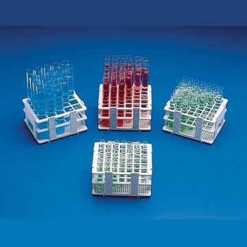 Bel-Art No-Wire Test Tube Half Rack; For 20-25mm Tubes, 12 Places