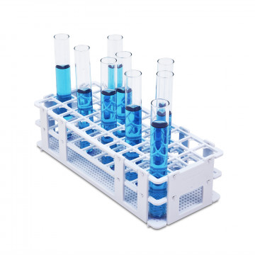 Bel-Art No-Wire Test Tube Grip Rack; For 18-20mm Tubes, 40 Places