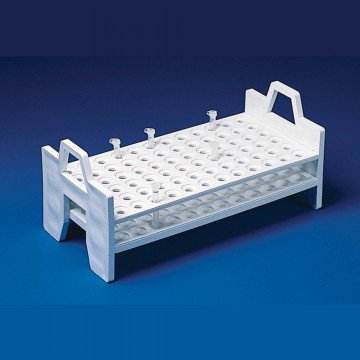 Bel-Art Micro Sample Test Tube Rack; For 1.5ml Tubes, 72 Places