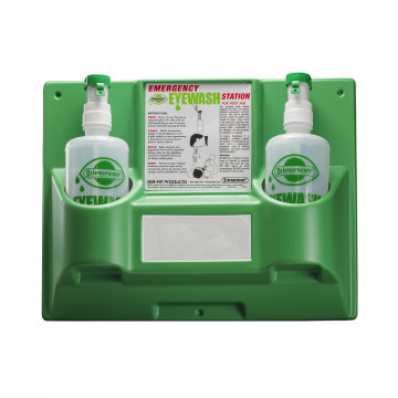 Bel-Art Emergency Eye Wash Safety Station; 2 Bottles, 1000ml (x2)