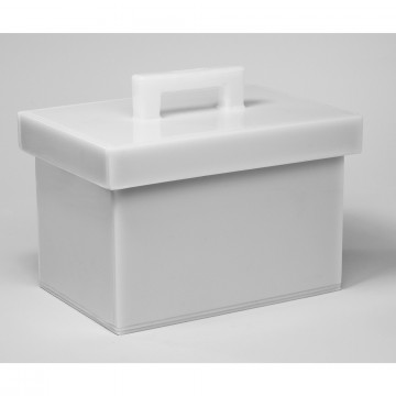 Bel-Art Lead Lined Polyethylene Storage Box; 20L x 30W x 20cmH