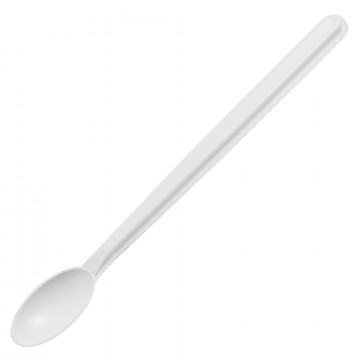 Bel-Art Sterileware Teaspoon Style Sampling Spoon; White, 3ml (0.1oz), Individually Wrapped (Pack of 100)