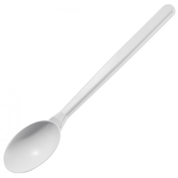Bel-Art Sterileware Teaspoon Style Sampling Spoon; White, 10ml (0.3oz), Individually Wrapped (Pack of 100)