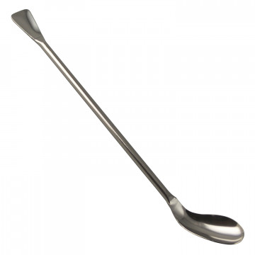 Bel-Art Ellipso-Spoon and Spatula Sampler; 30cm Length, 70ml, Stainless Steel 