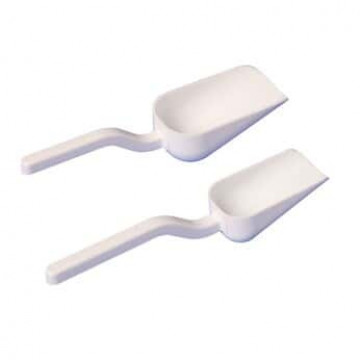Bel-Art Sterileware® Bent Handle Sterile Scoop; 60ml, Plastic, Individually Wrapped (Pack of 10)