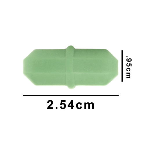 Bel-Art Spinbar® Rare Earth Teflon® Octagon Magnetic Stirring Bar; 2.54 x 0.95cm, Green