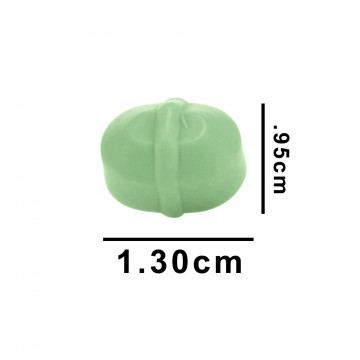 Bel-Art Spinbar® Rare Earth Teflon® Octagon Magnetic Stirring Bar; 1.30 x 0.95cm, Green