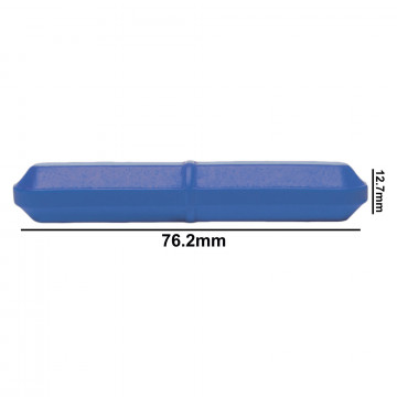 Bel-Art Spinbar® Teflon® Octagon Magnetic Stirring Bar; 76.2 x 12.7mm, Blue