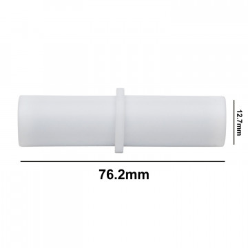 Bel-Art Spinbar® Teflon® Cylindrical Magnetic Stirring Bar; 76.2 x 12.7mm, White