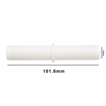 Bel-Art Spinbar® Teflon® Cylindrical Magnetic Stirring Bar; 101.6 x 16mm, White