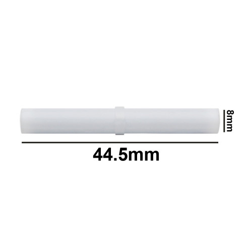 Bel-Art Spinbar® Teflon® Cylindrical Magnetic Stirring Bar; 44.5 x 8mm, White