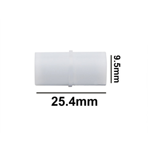 Bel-Art Spinbar® Teflon® Cylindrical Magnetic Stirring Bar; 25.4 x 9.5mm, White