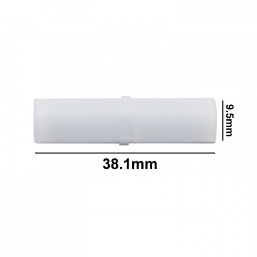 Bel-Art Spinbar® Teflon® Cylindrical Magnetic Stirring Bar; 38.1 x 9.5mm, White