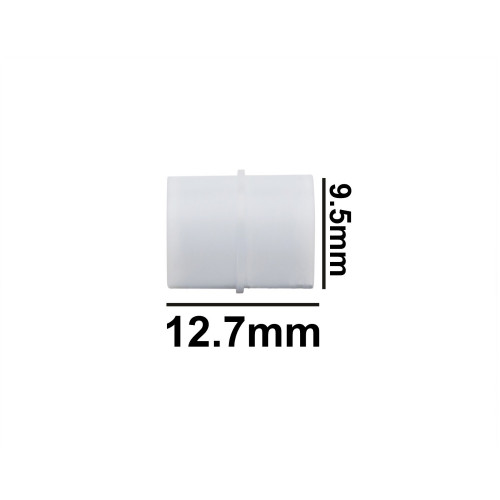 Bel-Art Spinbar® Teflon® Cylindrical Magnetic Stirring Bar; 12.7 x 9.5mm, White