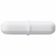 Bel-Art Spinbar® Teflon® Polygon Magnetic Stirring Bar; 25 x 6mm, White, Pivot Ring