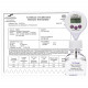 Bel-Art H-B Frio-Temp Calibrated Electronic Verification Lollipop Stem Thermometer for Refrigerators, Incubators and General Applications; 0/70C (32/158F)