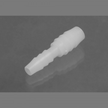 Bel-Art Stepped Tubing Connectors for ¼ in. to ⅜ in. Tubing; Polypropylene (Pack of 12)