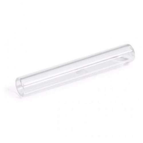 Agilent Vial insert, 200µL, glass, flat bottom, for 2mL standard opening (8mm) screw top vials, 100/pk Insert size: 4.8 x 31mm