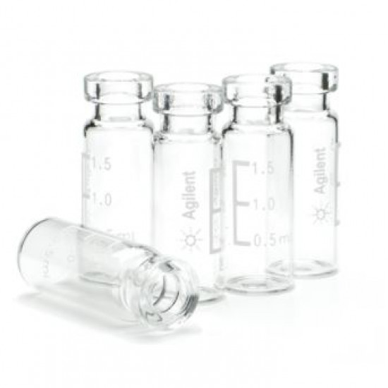 Agilent Vial, clr crmp 2ml 100cs 10pk Agilent Vial, clr crmp 2ml 100cs 10pk