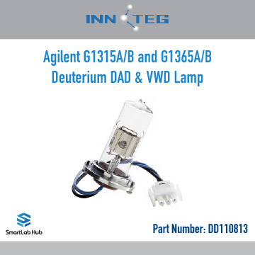INNOTEG Deuterium lamp, suitable for Diode Array Detectors G1315A/B and G1365A/B