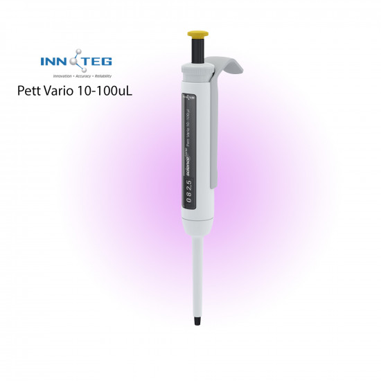INNOTEG Pipettes, Pett Vario 10-100μl INNOTEG Pipettes, Pett Vario 10-100μl