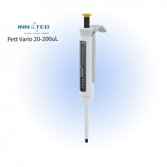 INNOTEG Pipettes, Pett Vario 20-200μl INNOTEG Pipettes, Pett Vario 20-200μl