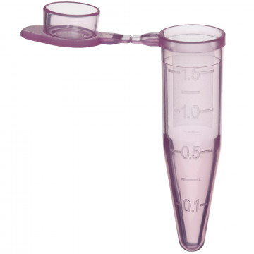 Labcon 1.5 mL SuperSpin® Microcentrifuge Tubes, Purple, in Resealable Bags (500pcs x 10 packs)