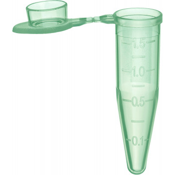 Labcon 1.5 mL SuperSpin® Microcentrifuge Tubes, Green, in Resealable Bags (500pcs x 10 packs)