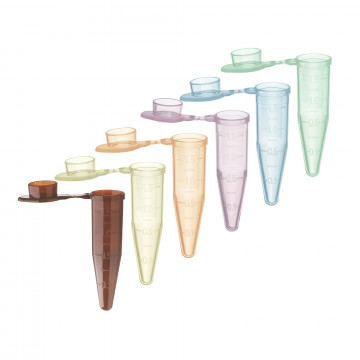 Labcon 1.5 mL SuperSpin® Microcentrifuge Tubes, Assorted Colors, in Resealable Bags (500pcs x 10 packs)
