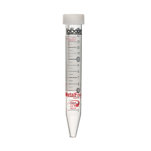 Labcon 15 mL MetalFree® Centrifuge Tubes with Flat Caps, 25 per Rack, Sterile (25pcs x 2 racks x 10 packs) Labcon 15 mL MetalFree® Centrifuge Tubes with Flat Caps, 25 per Rack, Sterile (25pcs x 2 racks x 10 packs)