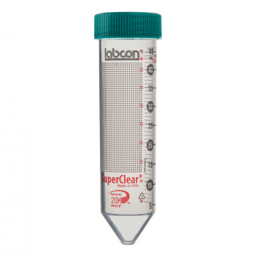 Labcon 50 mL SuperClear® Centrifuge Tubes, 25 per Rack (25pcs x 20 packs)